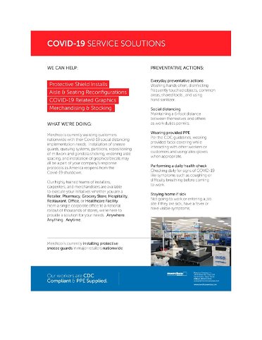 Covid-19 Service Solutions