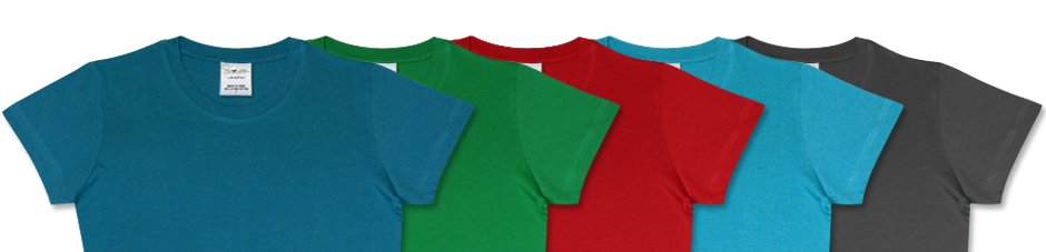 Supima Short Sleeve and V-neck T-shirts by KAJPAC