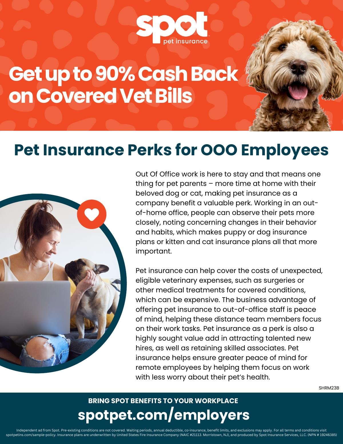 Pet Insurance Perks for OOO Employees 