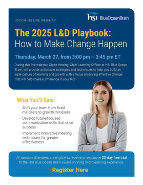 [Live Webinar] L&D’s Role in Driving Organizational Change