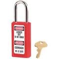 Master Lock 411 Xenoy Safety Padlock Red KA/MK