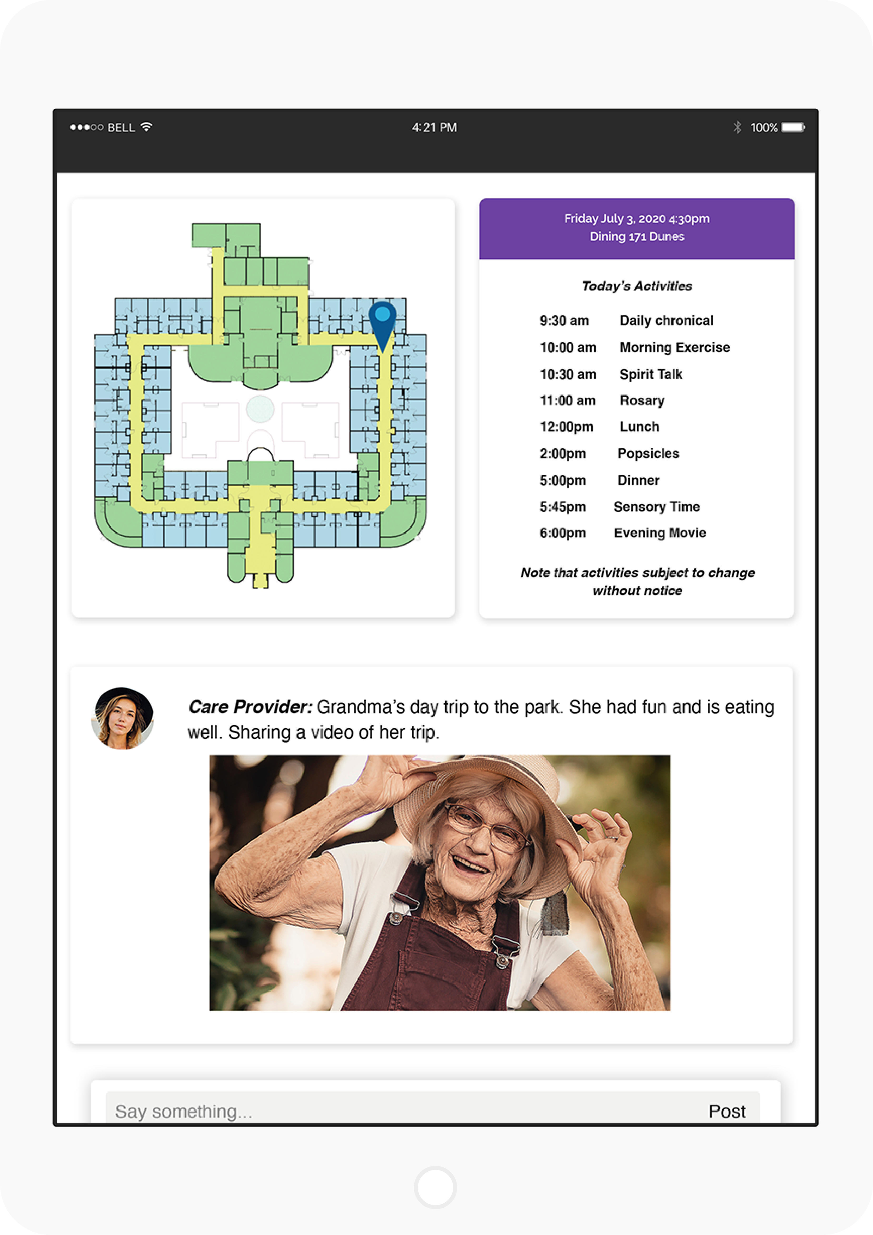 Secure Family Portal