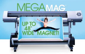 MegaMAG Wide Format Direct Print Magnet