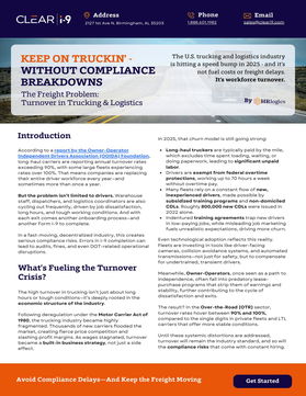Keep on Truckin’ - Without Compliance Breakdowns