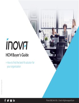 Inova HCM Buyer's Guide