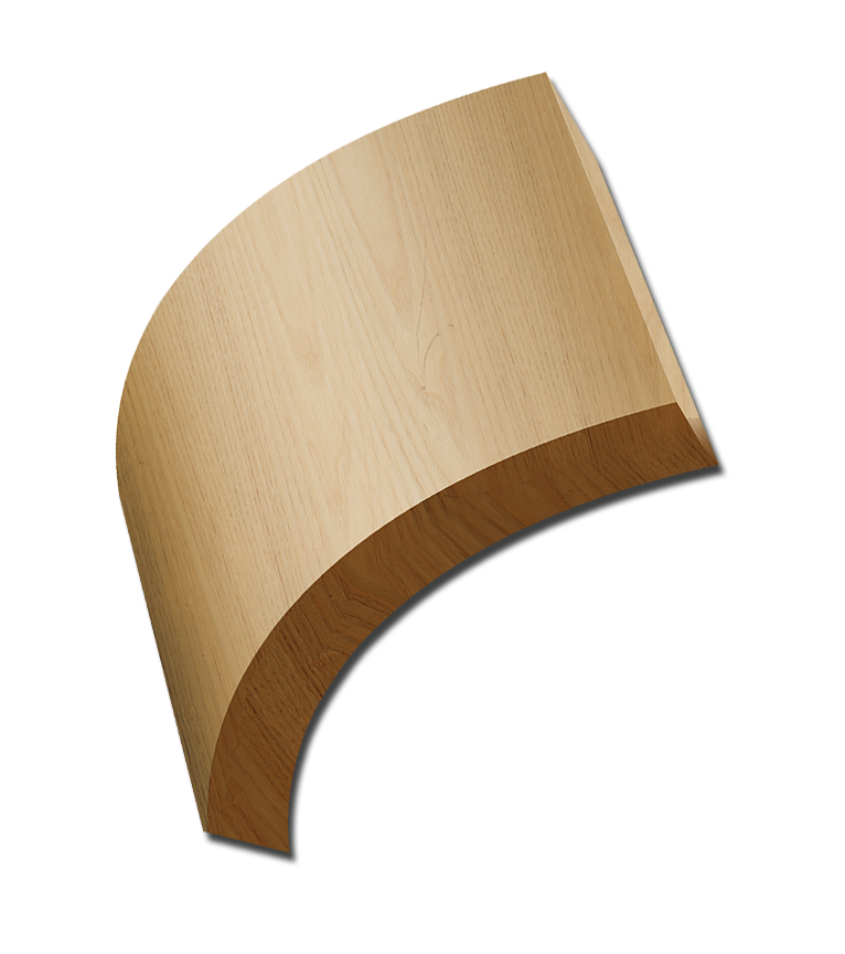 Curvalon Custom Shaped Wood Veneered Panels