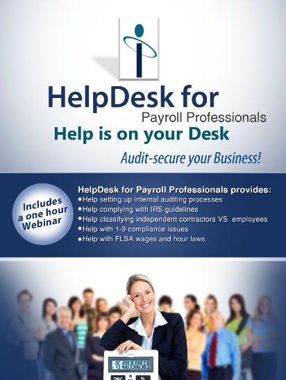 HelpDesk for Payroll Professionals: On Disc and Includes FREE Online Access!