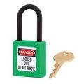 Master lock 406 Xenoy Dielectric Safety Padlock Green