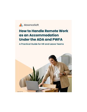 How to Handle Remote Work as an Accommodation Under the ADA and PWFA 