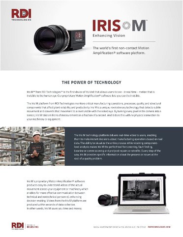 Iris M™ System Spec Sheet