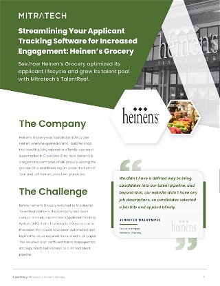 Simplifying and Streamlining Your Applicant Tracking Software: The Heinen’s Grocery Story