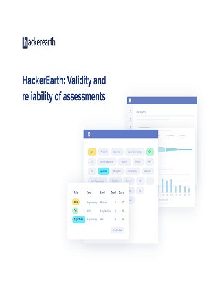 HackerEarth: Validity and reliability of assessments