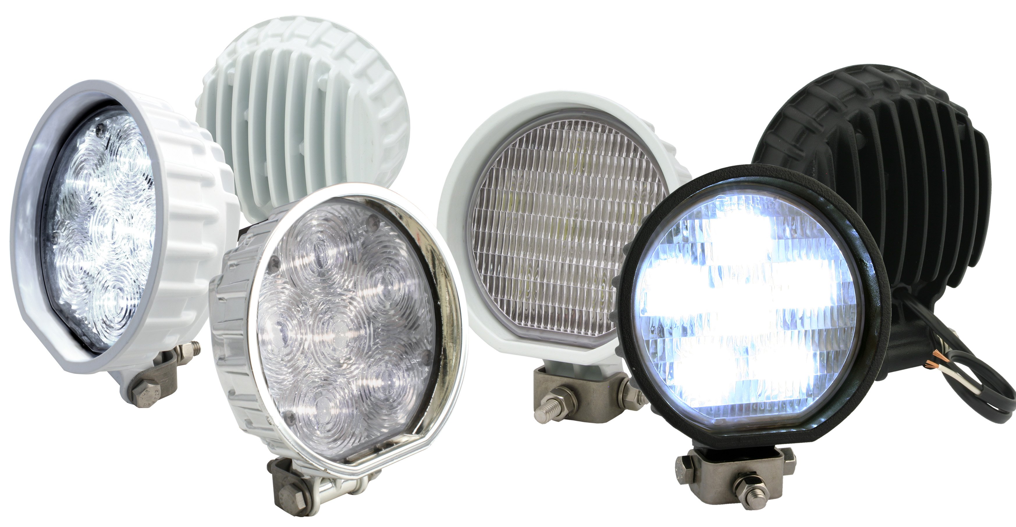81 Series LED 4" Round Work, Spot & Flood Lamps