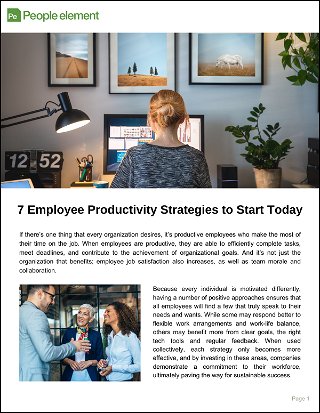 7 Employee Productivity Strategies to Start Today