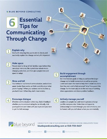 6 Essential Tips for Communicating Through Change