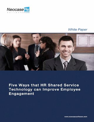 5 Ways that HR Shared Service Technology can Improve Employee Engagement
