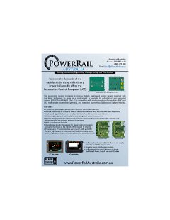PowerRail Locomotive Control Computer