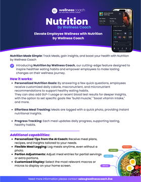 Nutrition by Wellness Coach