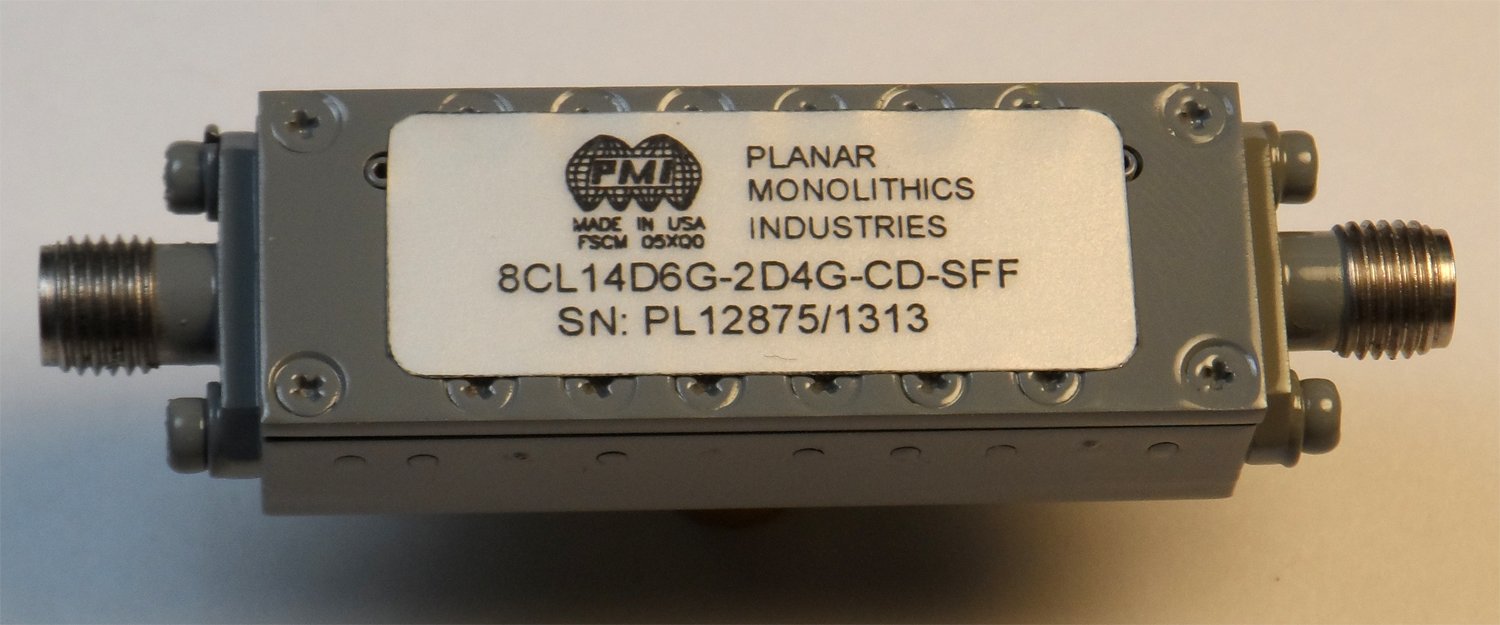 8CL14D6G-2D4G-CD-SFF Band Pass Filter