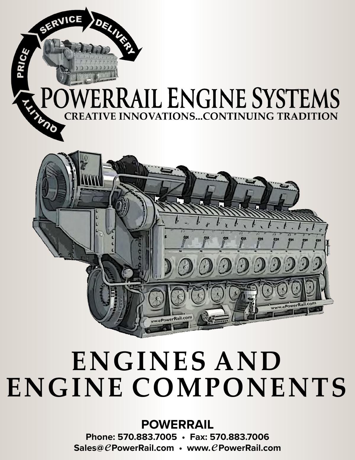 PowerRail Engine Systems Catalog