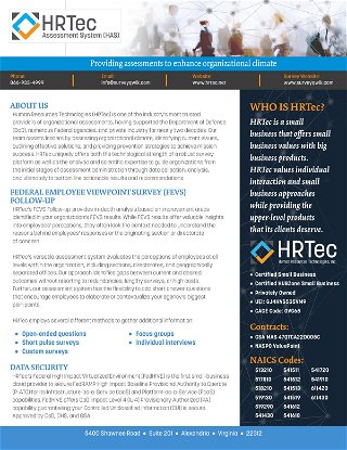 Federal Employee Viewpoint Survey Capabilities