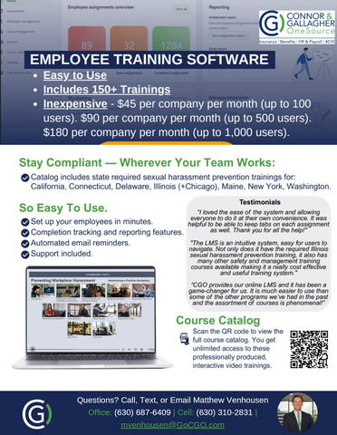 Employee Training Software (LMS) Offer