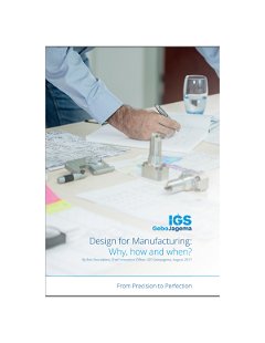 Design for Manufacturing: Why, how and when?