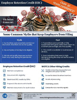 Employee Retention Credit: Some Common Myths that Keep Employers from Filing