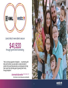 Vesta & VML One Families Story