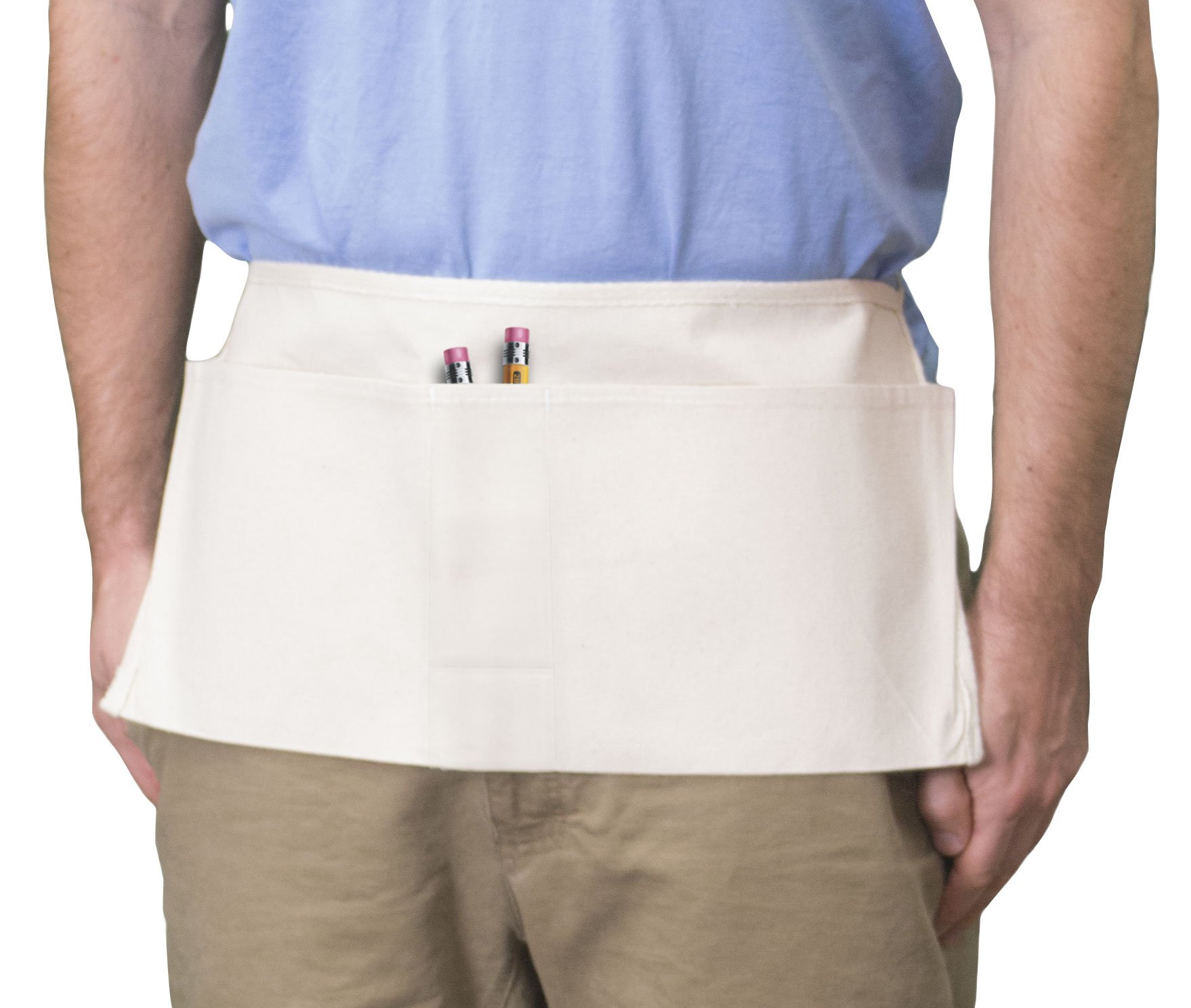 WA100 10 oz. Natural Cotton Duck Beefy Nail Apron