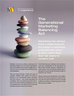 The Generational Marketing Balancing Act