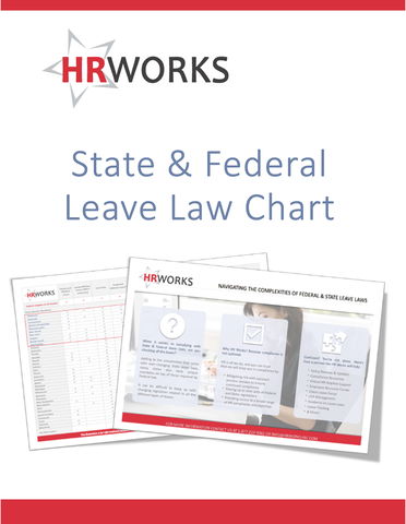 State & Federal Leave Law Comparison Chart