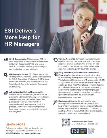ESI Delivers More Help for HR Managers 