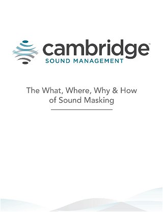 The What, Where, Why & How of Sound Masking