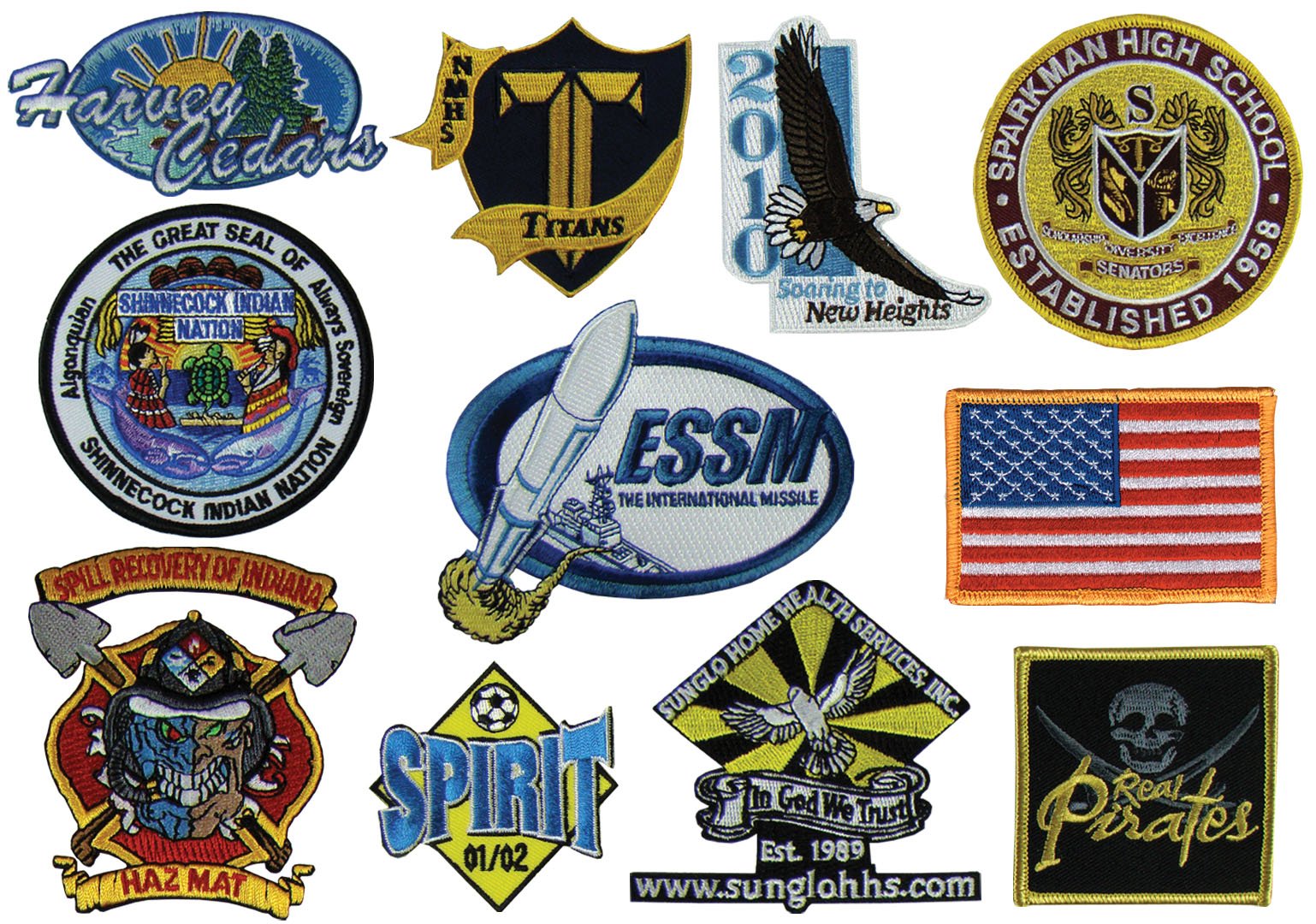 Embroidered Patches - EE-1