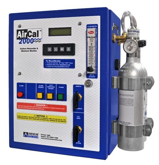 AirCal 2000™ Electronic Air Monitor for CO & H2O