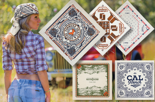 Natural Cotton Bandannas