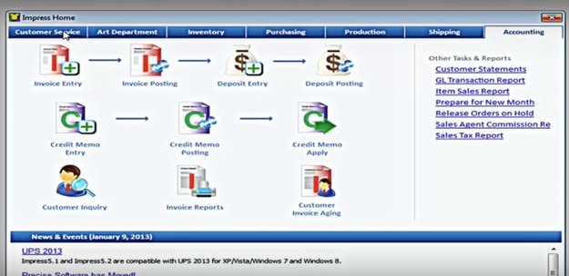 Impress™ Business Management Software