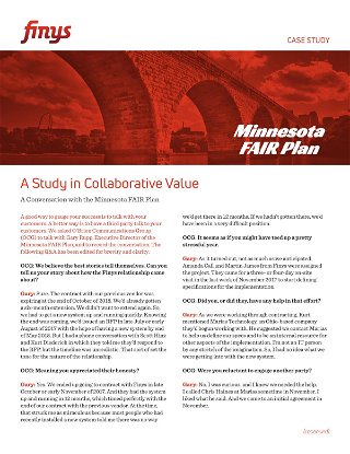 Minnesota FAIR Plan Case Study