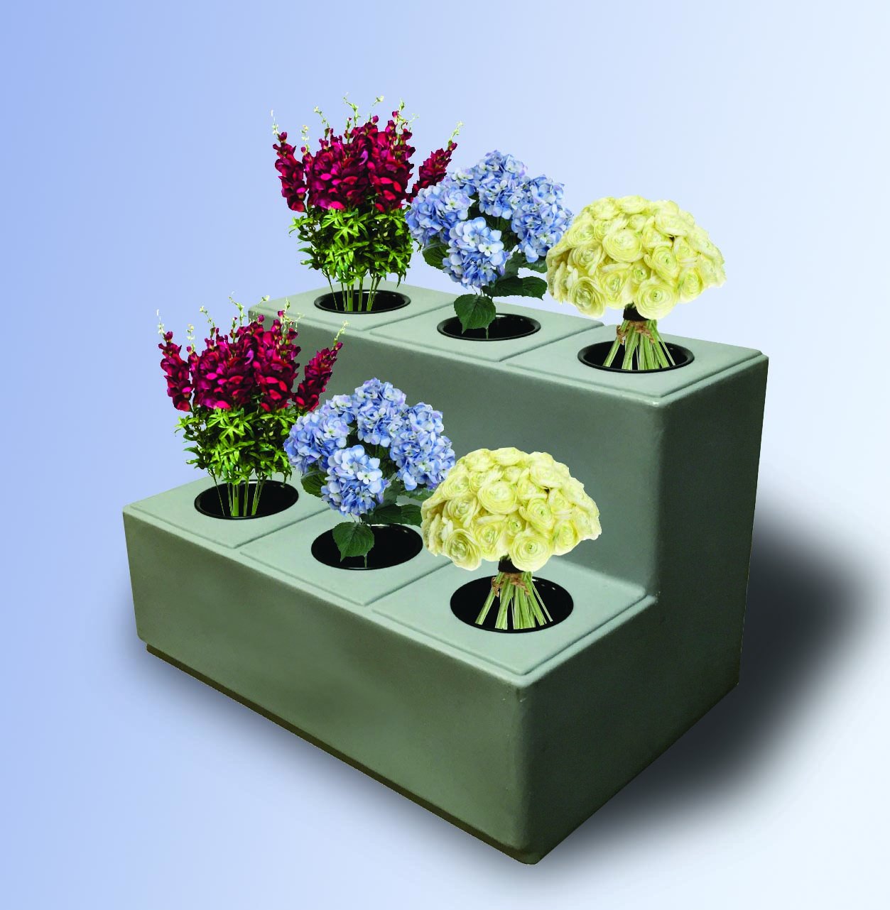 Floral Cubes 