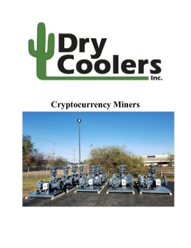 Dry Coolers: Cryptocurrency Miners