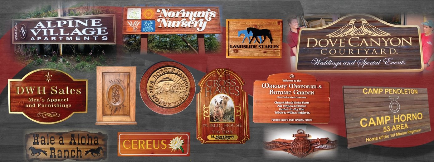 Carved Wood Signs & Plaques at Wholesale Prices