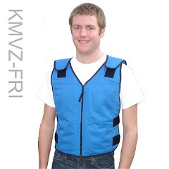 Fire Resistant Kool Max Zipper Vest with Indura(TM)