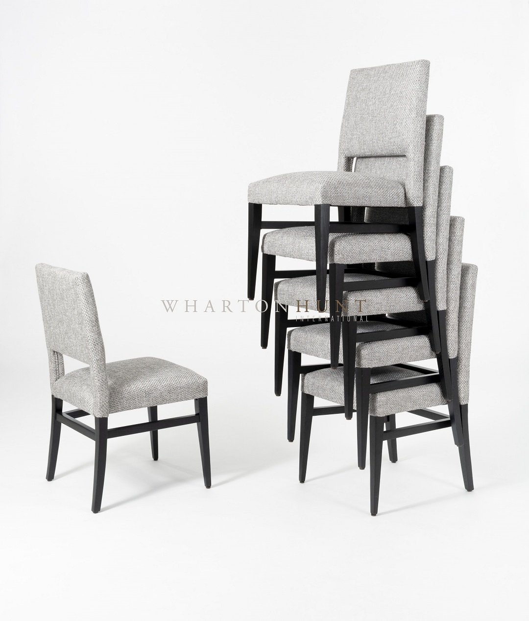 Custom Upholstered Stacking Chairs