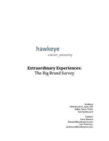 Extraordinary Experiences