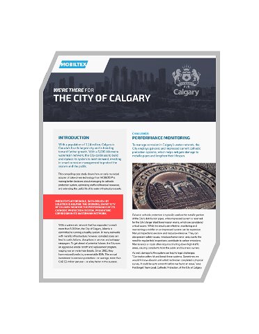 City of Calgary Cathodic Protection Case Study