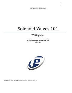 Solenoid Valves 101