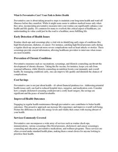 What Is Preventative Care? Your Path to Better Health