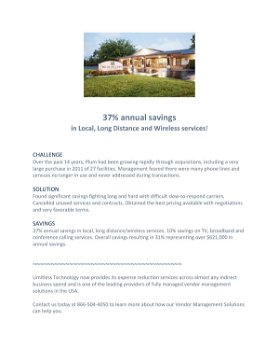 Plum Healthcare Case Study: 37% Annual Savings