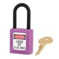 Master lock 406 Xenoy Dielectric Safety Padlock Purple